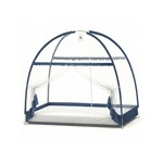 Topika Folding Fiberglass Mosquito Net Tent Three-way zipper for Baby Adult