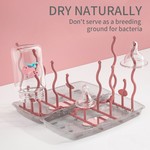 TopikaKids - Baby Bottle Drying Rack, Detachable Design, Space Saving