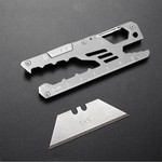 Topika Box Cutter Knife, Retractable Utility with SK5 Carbon Steel Blade