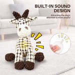 Topika Stuffed Dog Plush Toys, Dog Squeaky Toy, Dog Soft Toys 3pack