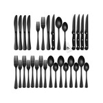 Topika Kitchen Cutlery Set 30pcs Knives and Fork Set with Steak Knife