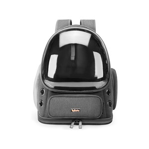 Topika - Cat Backpack Carrier Bag,Grey Foldable Dog Carrier Bag for Travel