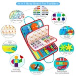 Topika Busy Board for Toddler's Basic Knowledge Learning Sensory Toy