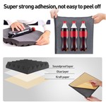 Self-Adhesive Sound Proof Foam Panels, 6/12pcs Acoustic Panels