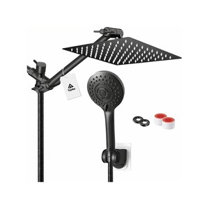 Topika Rain Shower Head with Handheld Spray, Shower Heads Combo