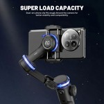 Topika - 3 Axis Gimbal Stabilizer For Phone, AI Tracking&Gesture Control