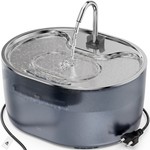 Topika 3.2L Stainless Steel Automatic Pet Water Fountain Dispenser