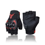 Motocentric Motorcycle Gloves Motorbike Half Finger Gloves