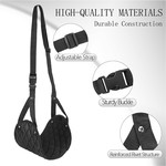 Topika-Travel Foot Hammock, Travel Foot Rest for Office/Long Flights 2pack