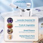 Topika Nano Facial Steamer with 360 Rotating Nozzle for Home Spa Skincare