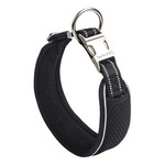 TopikaPet - Adjustable Dog Collar with Titanium Clip & Reflective Strips