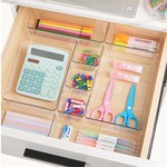 TopikaHome 28Pcs Clear Plastic Drawer Organizer Set, Organizers and Storage