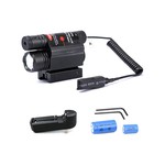 Topika - Tactical Red Laser Sight & 200LM LED Flashlight Picatinny Mount