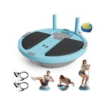 Topika - Balance Ball Bosu Balls Stability Bosu Ball With Resistance Bands