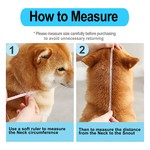 TopikaPet - 5-Size Dog Cone Collar, Adjustable Pet Recovery Elizabeth Cone
