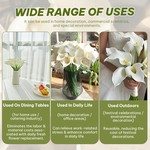 Topika Fake Flowers Real Touch PU Calla Lily Artificial Plants home Decor