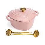 Topika - Cast Iron Ceramic Pot Dutch Oven Pot with Lid for Cooking Cookware