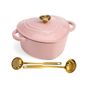 Topika - Cast Iron Ceramic Pot Dutch Oven Pot with Lid for Cooking Cookware