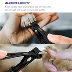 Topika-Nail Clippers Set 2pcs, Wide Jaw Heavy Duty Stainless Steel Cutter