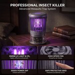 Topika Indoor Mosquito Killer Lamp, Electric Insect Zapper Trap, UV Light