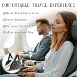 Topika-Travel Foot Hammock, Travel Foot Rest for Office/Long Flights 2pack