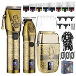 Topika - Professional Hair Clippers for Men, 3-in-1 Trimmer & Shaver Kit