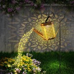 Topika Garden Decoration Solar Light Solar Sprinkler with LED String Lights