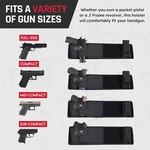 Topika Tactical Belly Band Holster, Concealed Carry Waist Belt for everyday