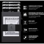Topika RFID Wallet - Sleek, expandable design for daily use and travel.