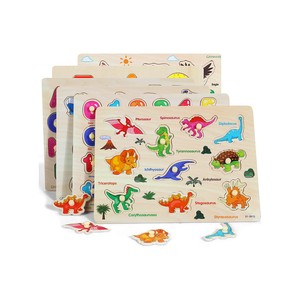 Topika Matching Puzzles For Toddlers 6 Pieces Educational Wooden Puzzles