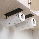 Topika - Magnetic Paper Towel Holder, No Drill Fridge Kitchen Roll Holder