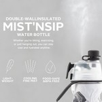 Topika Cycling Water Bottle with Spray Mist, 590ml Insulated Sports Bottle