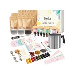 TopikaHome-DIY Candle Making Kit for Adults, Soy Wax 7 Scents, Jars & Tools
