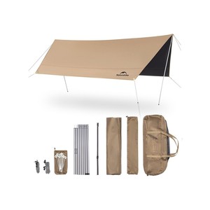 Naturehike Camping Tarp Waterproof Heavy Duty Tent Tarp Sun Shelter
