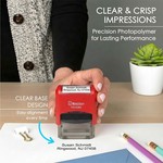 Topika - Custom Stamp Address Stamp Signature Stamp Self Inking