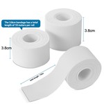 Topika 6-Pack 6m Athletic Sports Tape, Strong Hold, No Residue, Latex-Free