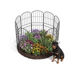 Topika - Gardening Fences Metal Garden Fencing 99cm x 32cm -10pcs