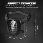 Motocentric Hard Shell Unisex Motorcycle Thign Bag Waist Bag Drop Leg Bag