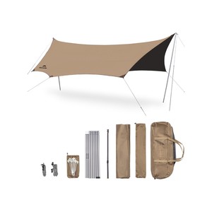Naturehike - Camping Outdoor Canopy Camping Shade Canopy Waterproof Tarp