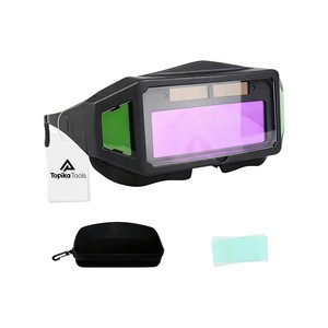 Topika Solar Auto Darkening Welding Glasses Eye Welder Helmet Eyes Goggle