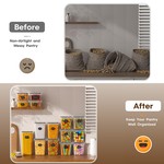Topika -24/14/7-Airtight Food Storage Container Set with Lids for Kitchen