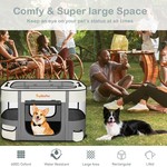 Topika Foldable Dog/Cat Tent Playpen Portable Pet Indoor/Outdoor Cage