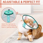 Topika Cat Cone Collar Soft, Recovery Collar for Kitten After Surgery
