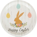 Topika - 80Pcs Easter Paper Plates Disposable Dinnerware Bunny & Egg Design