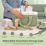 TopikaKids Baby Diaper Organizer, Changing Table Storage, Car Organizer