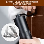 Topika - Coffee Hand Grinder Manual Burr, Portable Travel Espresso Mill