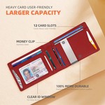 Topika Money Clip and Card Holder Wallet with RFID Blocking for Men