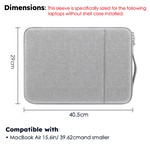 Topika- Laptop Sleeve,15.6in Laptop Case & Computer Sleeve Bags with Pocket