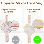 Topika - Bread Proofing Basket Set, Baking Supplies Kit for Sourdough Bread