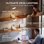 Topika - LED Desk Lamp With Pen Holder, Phone Stand And USB-C Charging